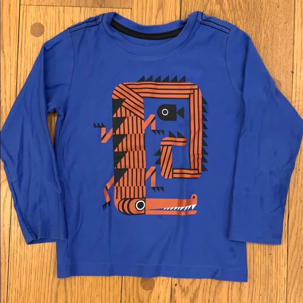 Long sleeves graphic tee from Tea Colection